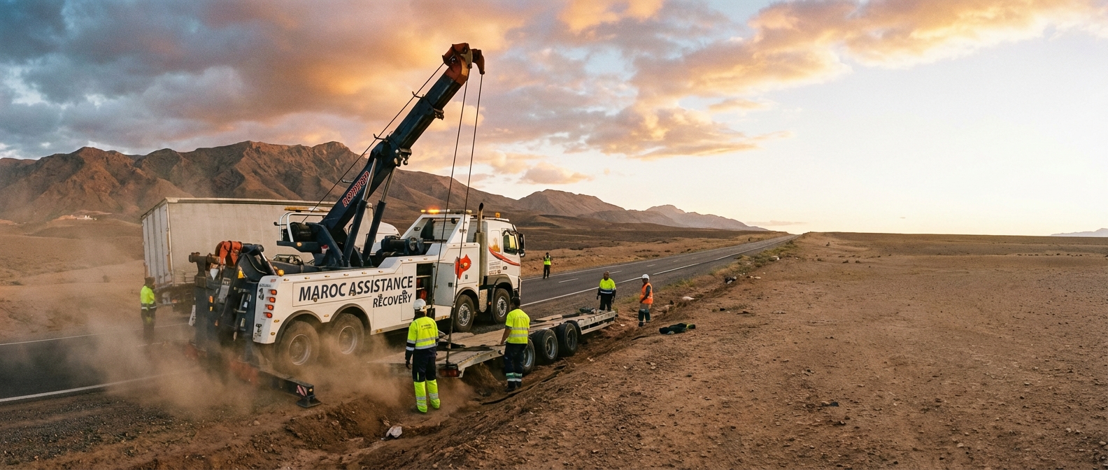 Depannage poids lourds au Maroc