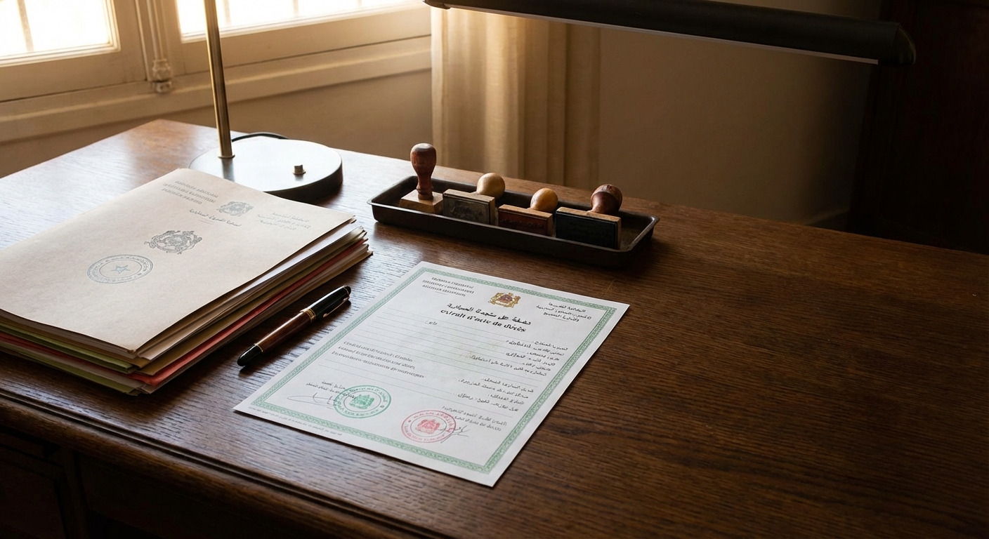 Formalites administratives apres un deces au Maroc