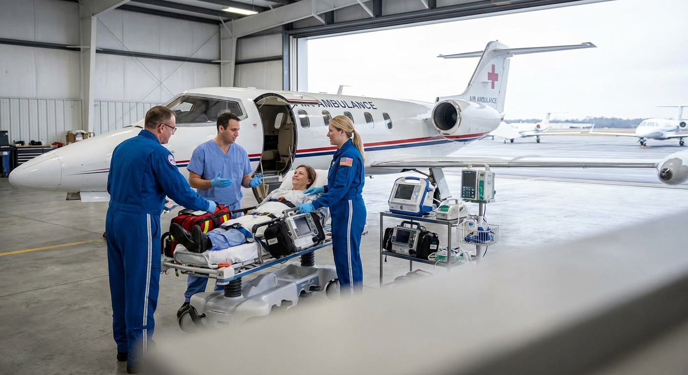 Transport Sanitaire International depuis le Maroc